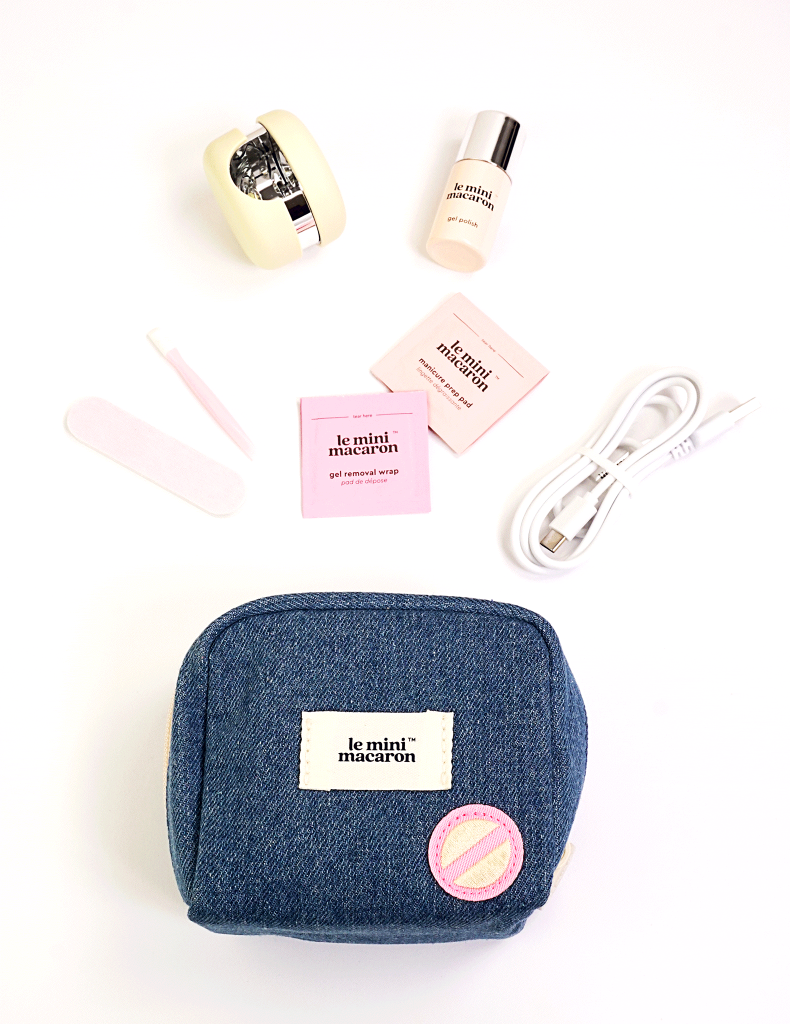 Sada na gelovou manikúru Travel kit