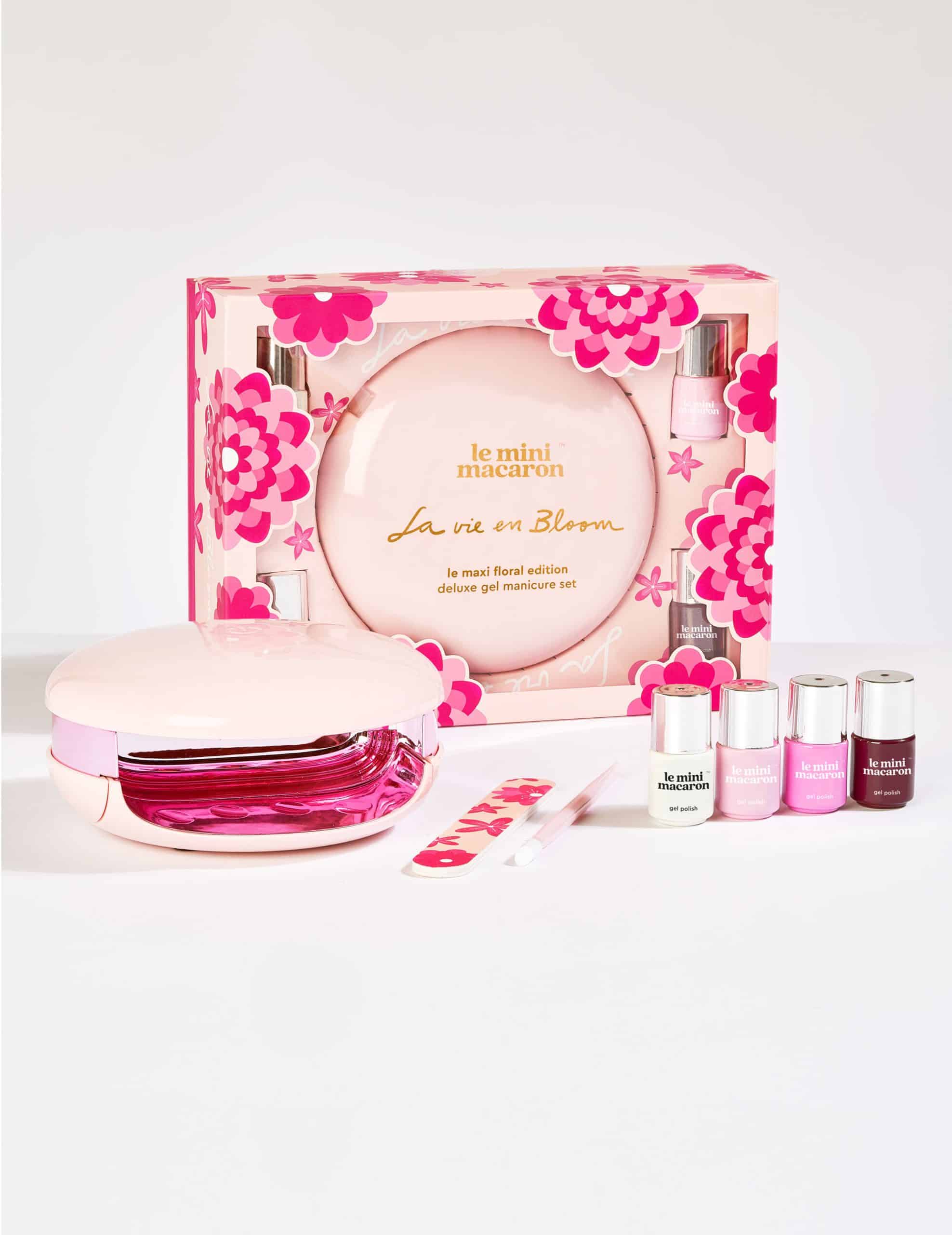 Luxusní set na gelovou manikúru Maxi La vie en Bloom