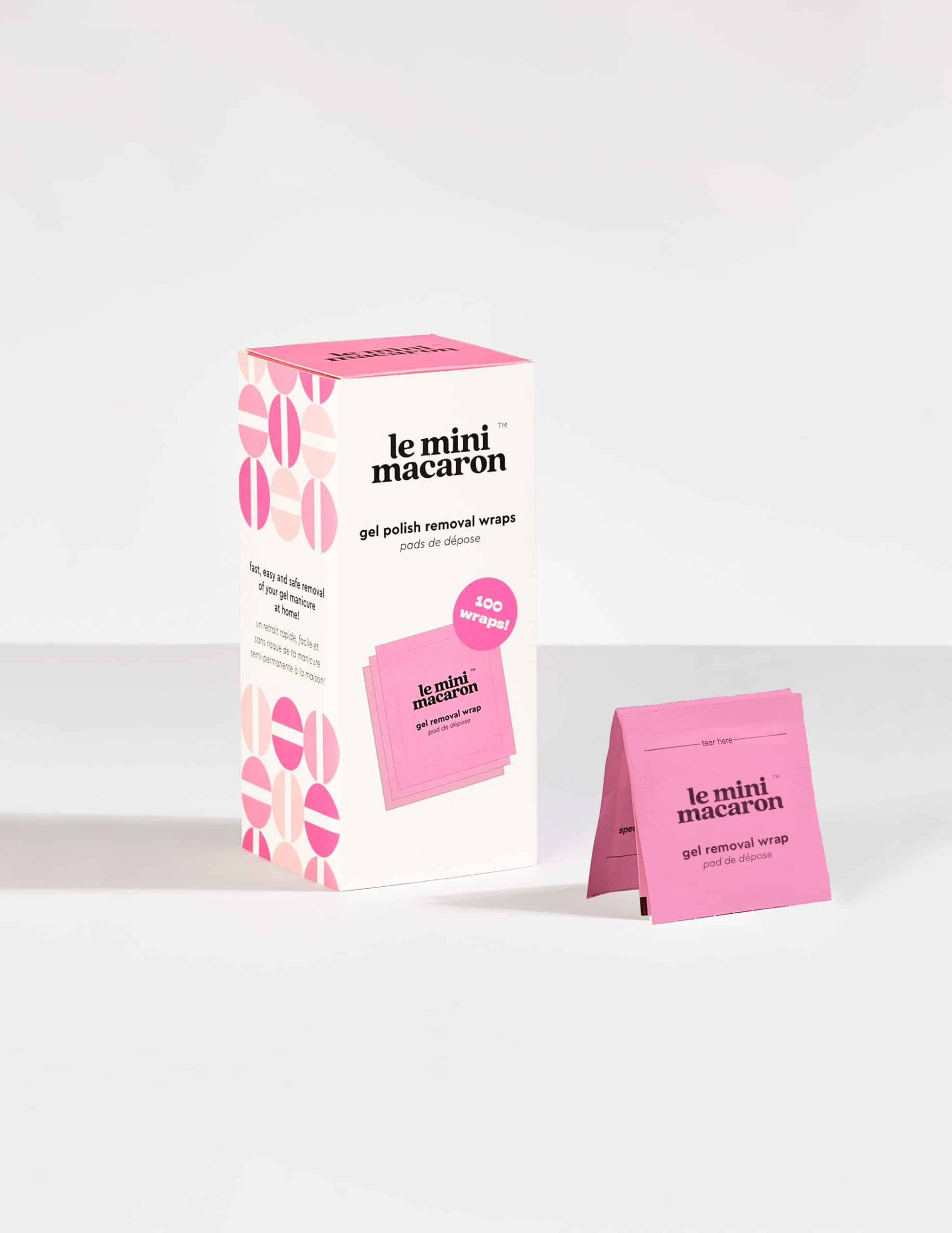 Ubrousky k odstranění gelového laku