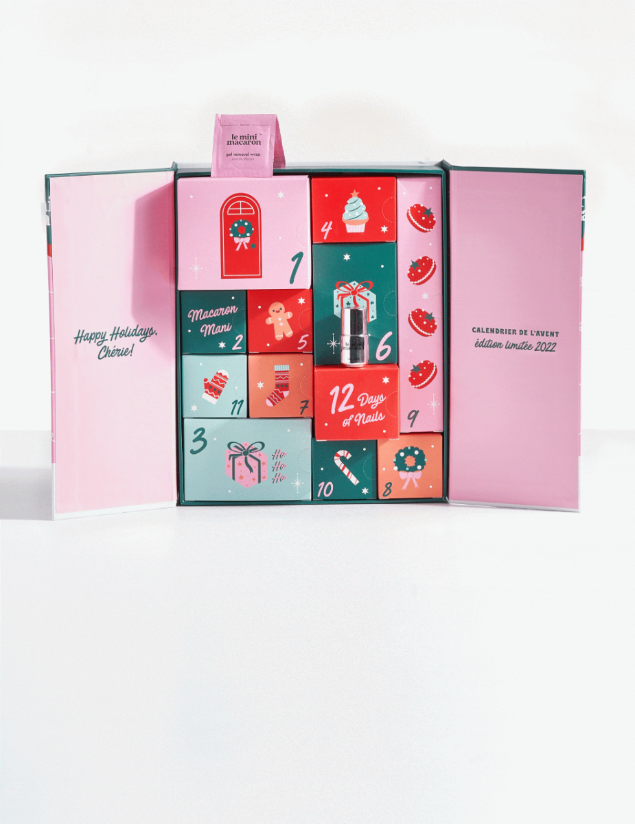 Adventný kalendár 12 dní manikúry