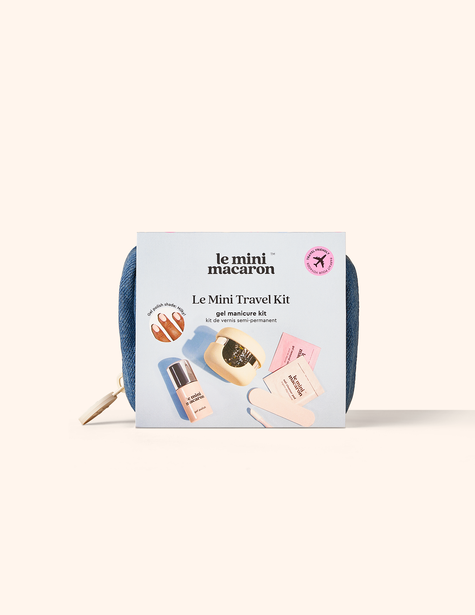 Sada na gélovú manikúru Travel kit
