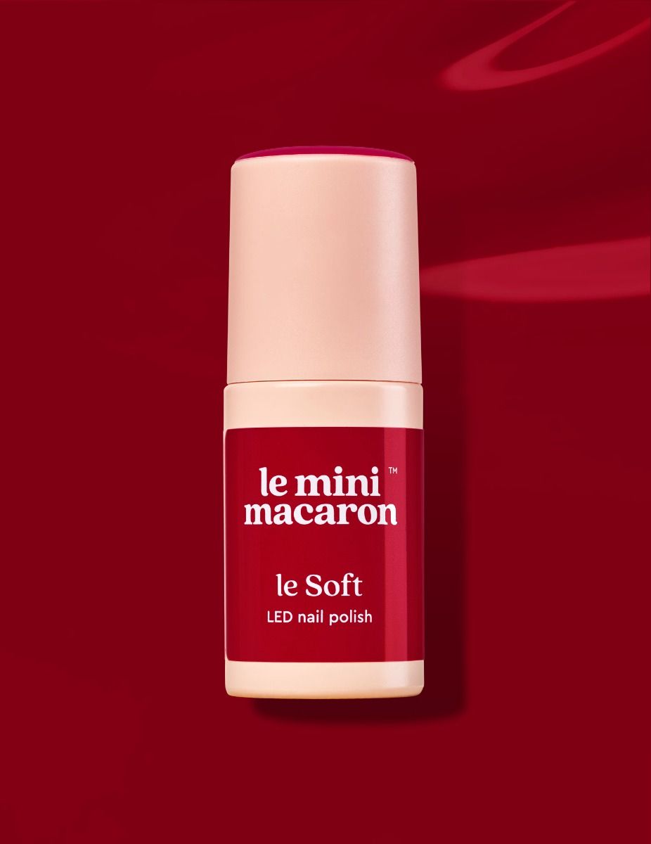 Sada na bio gélovú manikúru Le Soft  Rouge Dahlia