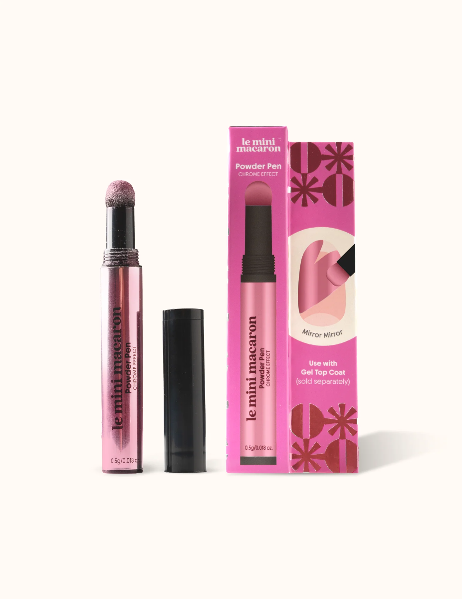 Chrómový prášok v pere - Pink revolution