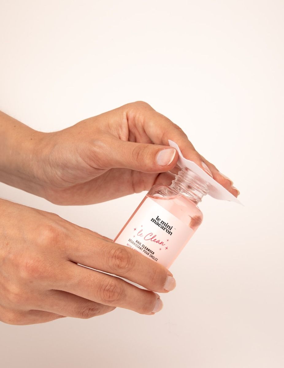 Bio obrúsky na odmastenie/odľakovanie  nechtov bez chĺpkov