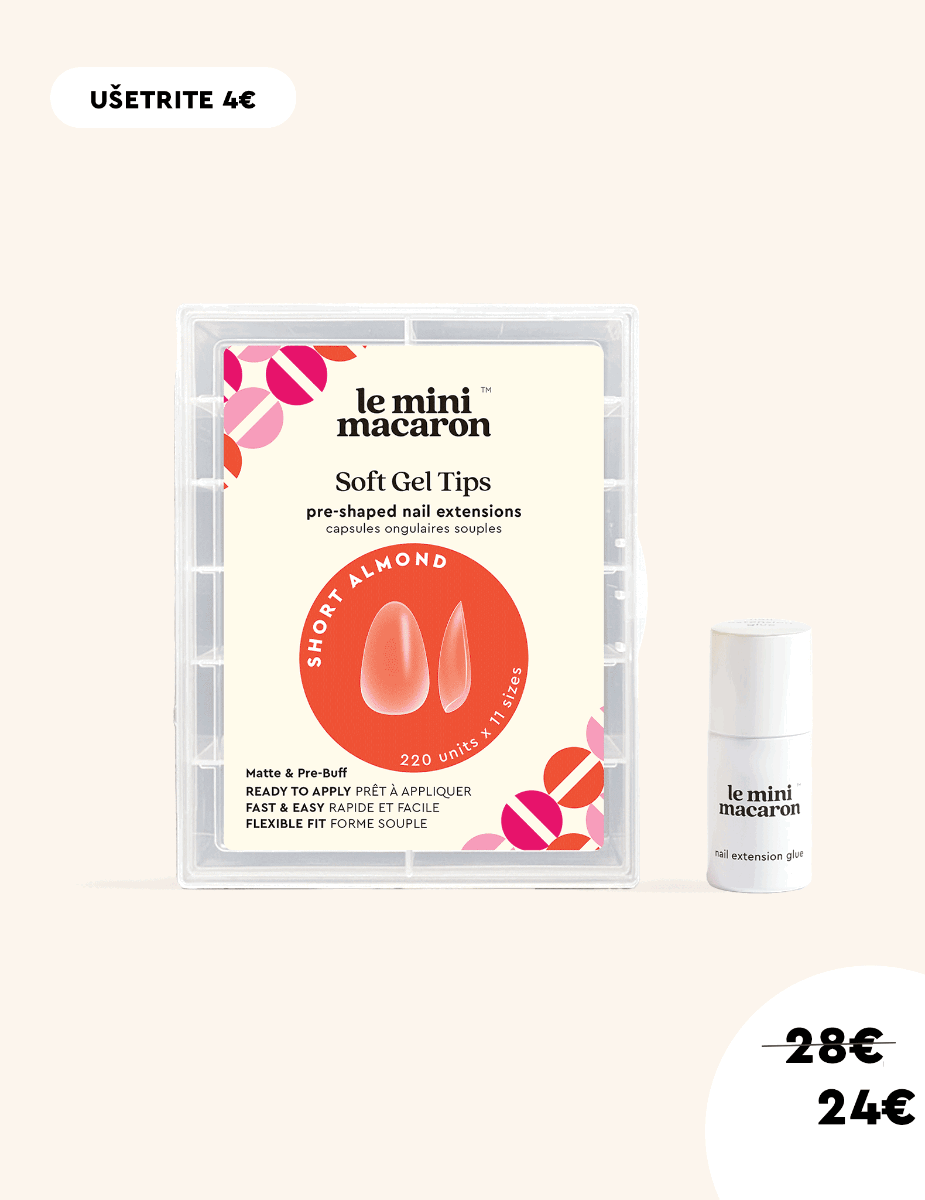 Gélové tipy + Lepidlo